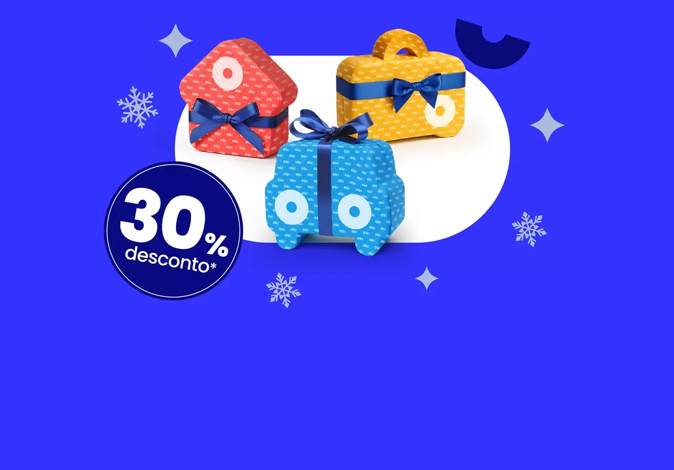 Neste Natal escolha o que o deixa ok com 30% desconto