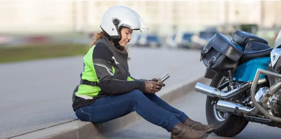 Participar sinistro ok! moto